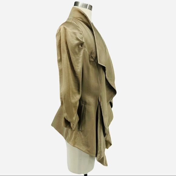bebe Ponte Waterfall Jacket Blazer - Picture 3 of 10